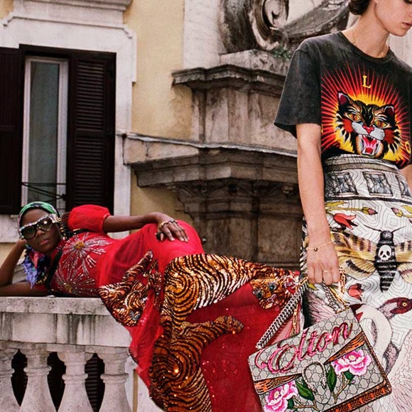 SOLD - Gucci Dionysus Elton Python Medium Bag - Picture 4 of 11